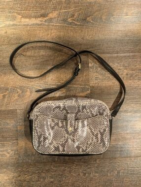 Chi Faux Snakeskin Bag